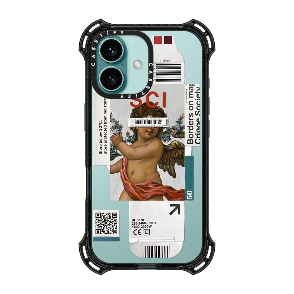 Amazon.co.jp: CASETiFY バウンス MagSafe対応 iPhone 16 ケース [耐